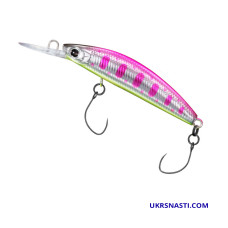Воблер Daiwa Presso Double Clutch 45F1 цвет Pink Yamame Chart Berry